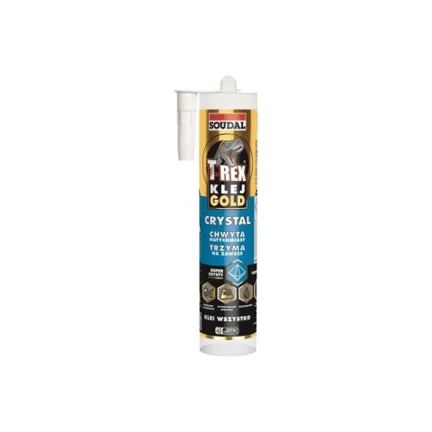 KLEJ MONTAŻOWY HYBRYDOWY 290ML T-REX GOLD CRYSTAL