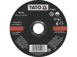 Tarcza do metalu 125x1,2x22 mm Yato