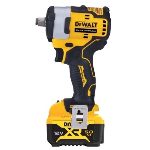 akumulatorowy klucz udarowy 1/2", 340Nm DeWalt [DCF901P2-QW] 12V Li-lon 2x5,0Ah