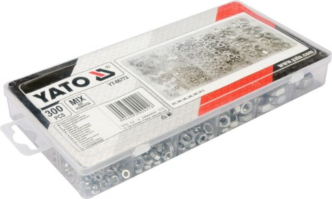 300 SZT NAKRĘTKI METRYCZNE MIX YT-06772 YATO