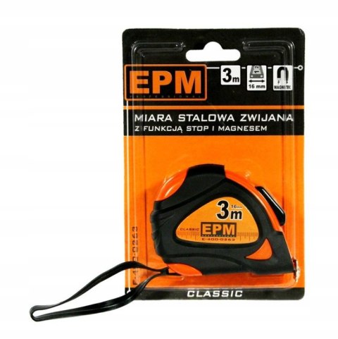 MIARA ZWIJANA CLASSIC 3M*16MM EPM