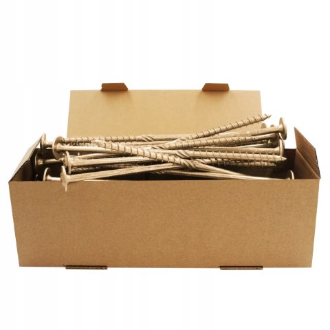 WKRĘTY CIESIELSKIE DO DREWNA 8x160 TALERZOWE TORX 50szt WCT-08160 AZMET