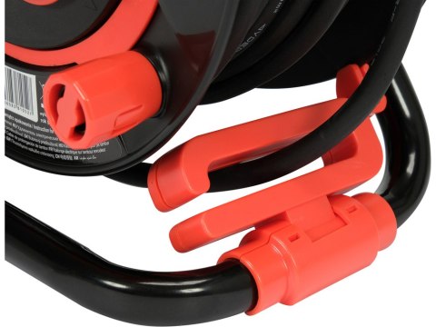 YATO PRZEDŁUŻACZ BĘBNOWY BUDOWLANY 20m NA BĘBNIE 4 GNIAZDA 3x1,5MM