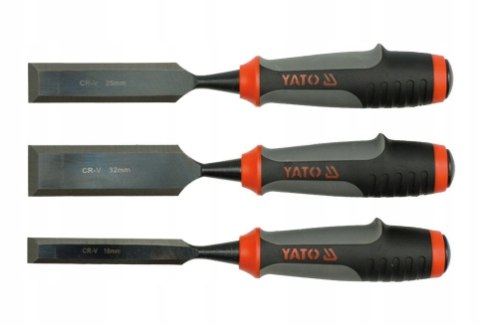Dłuta do drewna Yato YT-628016 3 sztuki
