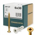 Kołki do betonu Marcopol 6 x 30 mm 50 szt.