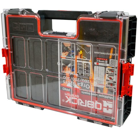 Qbrick Skrzynka narzędziowa organizer PRO 300 MFI z pianką
