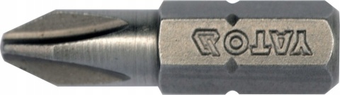 Bity 1/4"x25 mm ph2 10 szt Zestaw