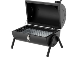 GRILL WĘGLOWY PRZENOŚNY 2 X RUSZT 34X21CM