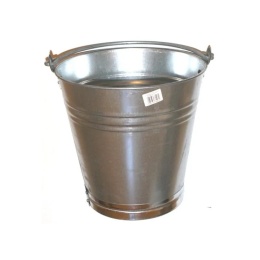 Wiadro metalowe 7 L, ocynkowane